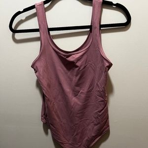 Abercrombie Pink tank bodysuit